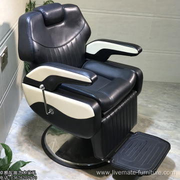 salon furniture modern barber chair, reclining barber chair